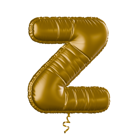 Alphabet Z  3D Icon