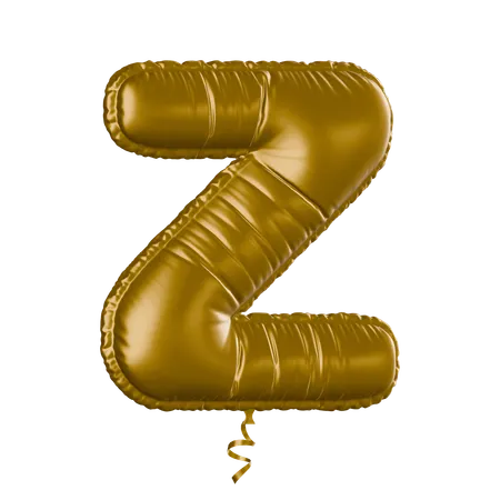 Alphabet Z  3D Icon