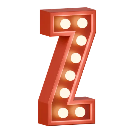 Alphabet Z  3D Icon
