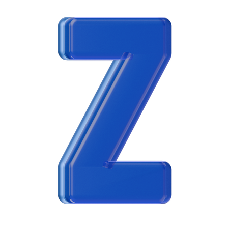 Alphabet Z  3D Icon