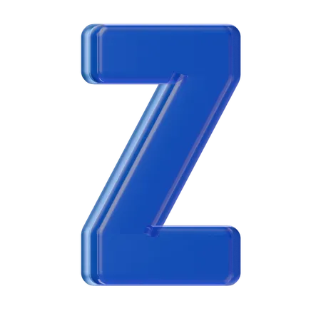 Alphabet Z  3D Icon
