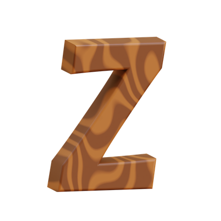 Alphabet Z  3D Icon