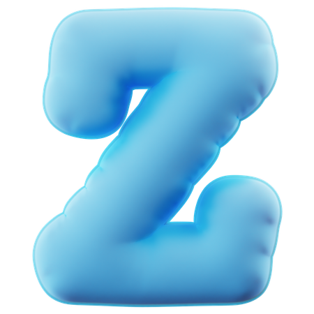 Alphabet Z  3D Icon