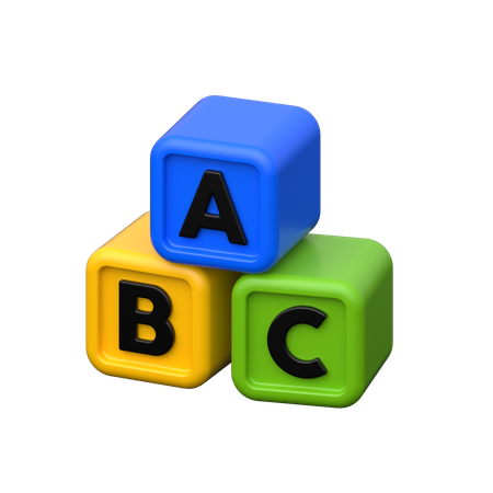 Alphabete  3D Icon