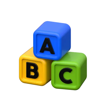 Alphabete  3D Icon