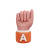 Alphabets Gesture A