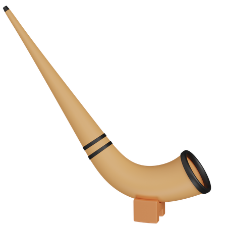 Alphorn  3D Icon