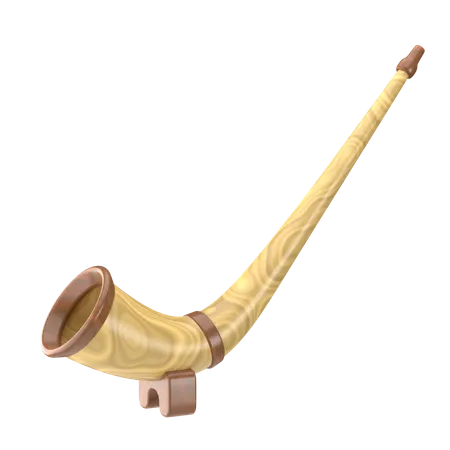 Alphorn  3D Icon