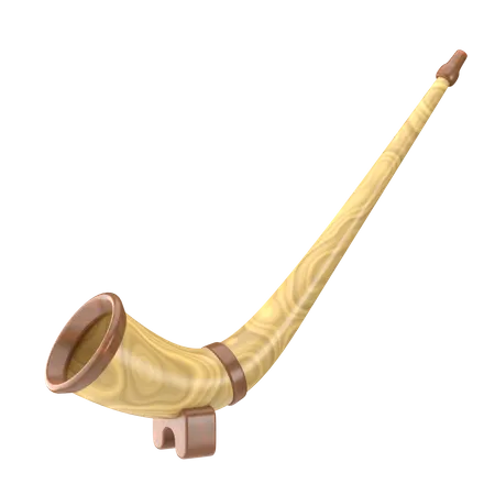 Alphorn  3D Icon