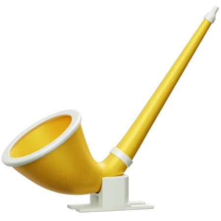 Alphorn  3D Icon