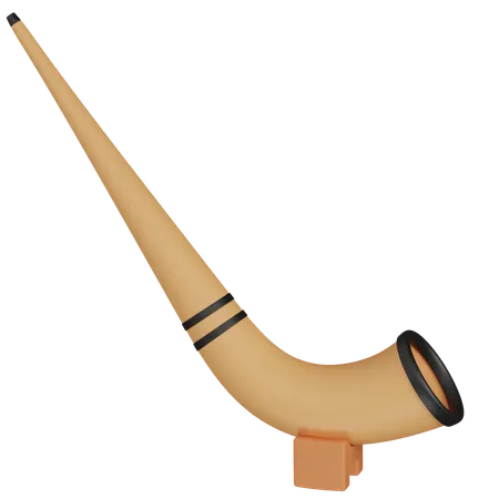 Alphorn  3D Icon