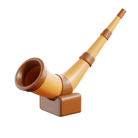 Alphorn  3D Icon