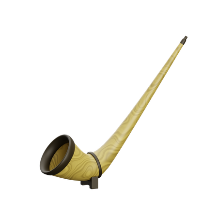 Alphorn  3D Icon