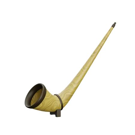 Alphorn  3D Icon