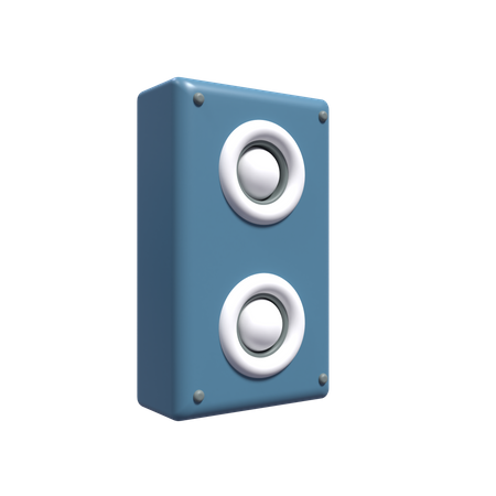 Altoparlante  3D Icon