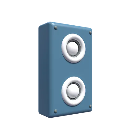 Altoparlante  3D Icon