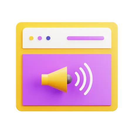 Vocero  3D Icon