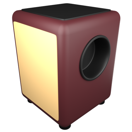 Altavoz bajo  3D Icon