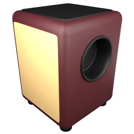 Altavoz bajo  3D Icon