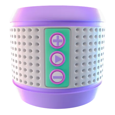 Bocina Bluetooth  3D Icon