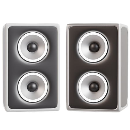 Altavoz Bluetooth inalámbrico moderno  3D Icon