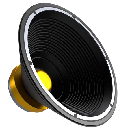 Altavoz de cono  3D Icon