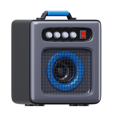 Altavoz de graves  3D Icon