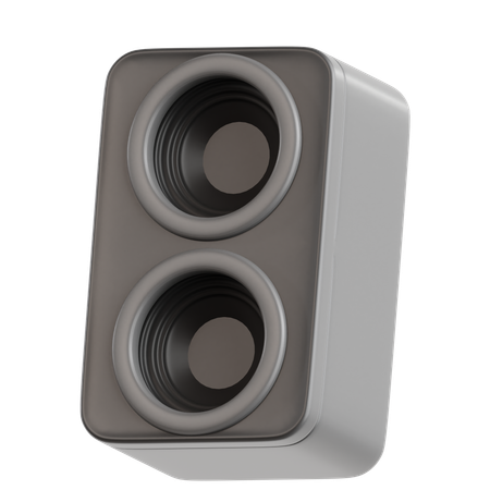 Altavoz de graves  3D Icon