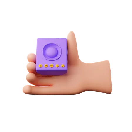 Altavoz de mano  3D Icon