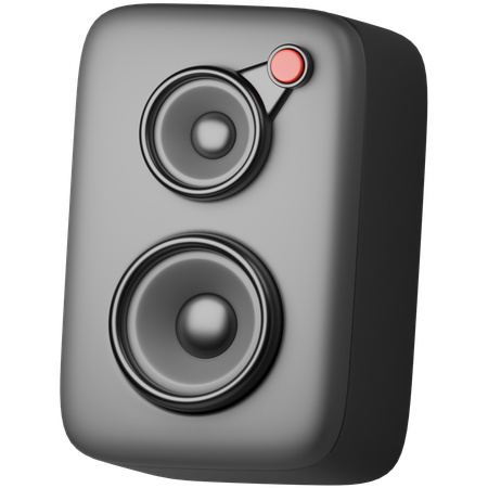 Altavoz de sonido  3D Icon