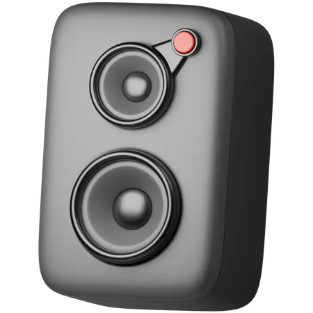 Altavoz de sonido  3D Icon