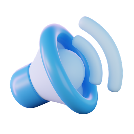 Altavoz de volumen 3D Icon