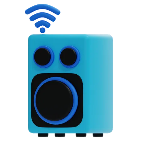 Altavoz inteligente  3D Icon