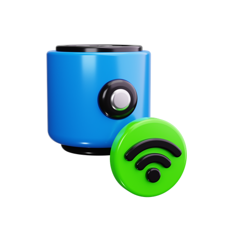 Altavoz inteligente  3D Icon