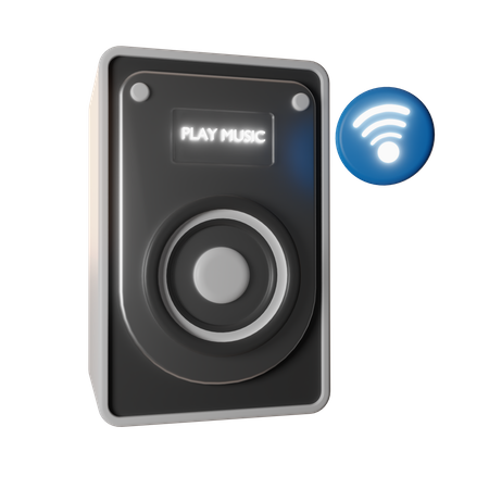 Altavoz inteligente  3D Icon