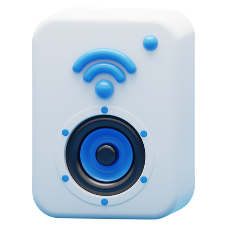 Altavoz inteligente  3D Icon