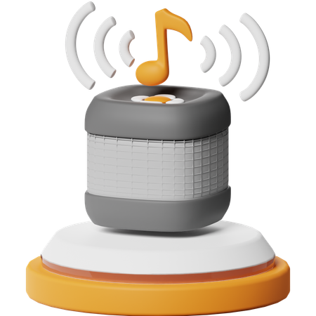 Altavoz inteligente  3D Icon