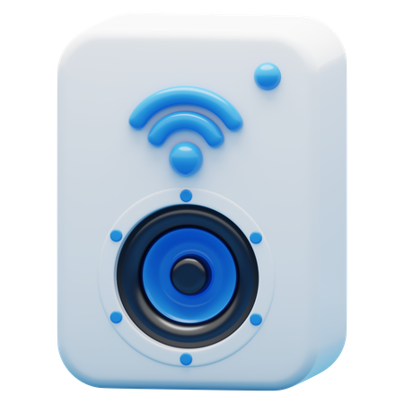 Altavoz inteligente  3D Icon