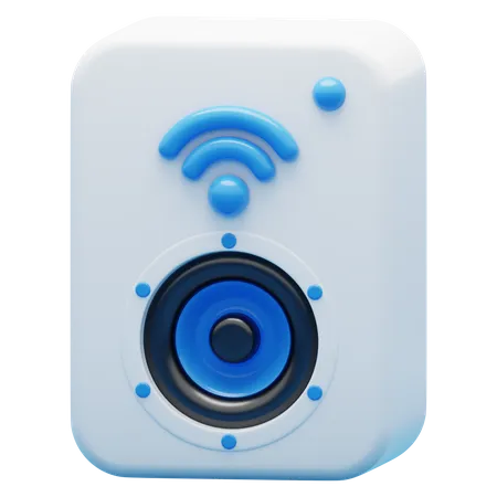 Altavoz inteligente  3D Icon