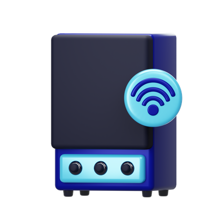 Altavoz inteligente  3D Icon