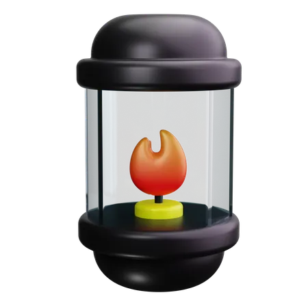 Alte Lampe  3D Icon