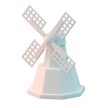Alte Windmühle  3D Icon