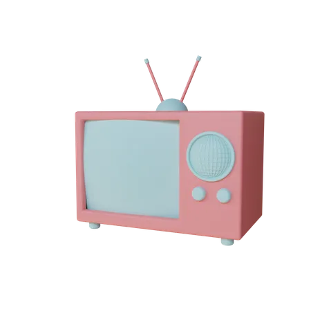 Alter Fernseher  3D Icon