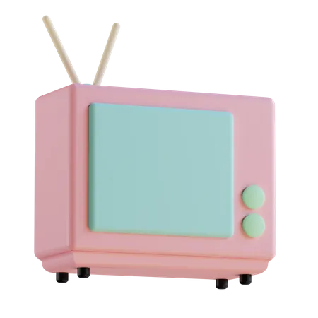 Alter Fernseher  3D Icon