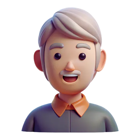 Alter Mann  3D Icon