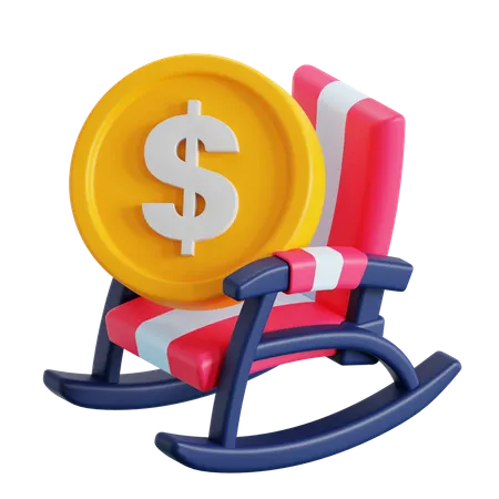 Pensionsplan  3D Icon