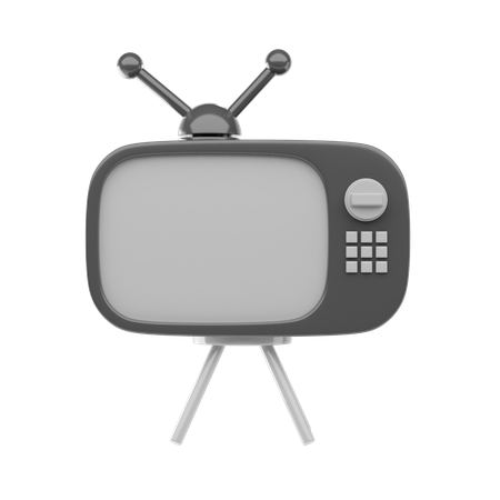 Alter Fernseher  3D Icon