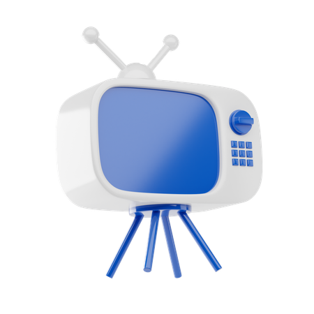 Alter Fernseher  3D Icon