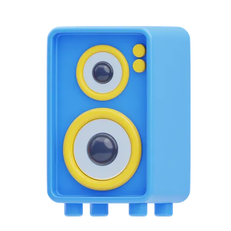 Alto-falante  3D Icon