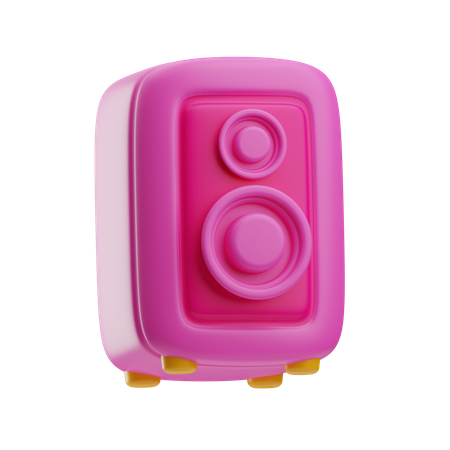 Alto-falante  3D Icon